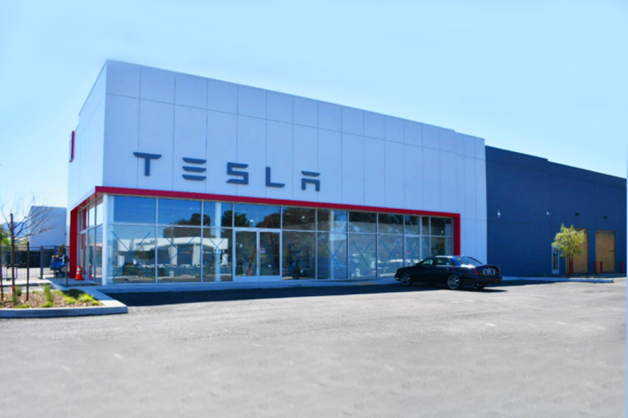 Tesla showroom